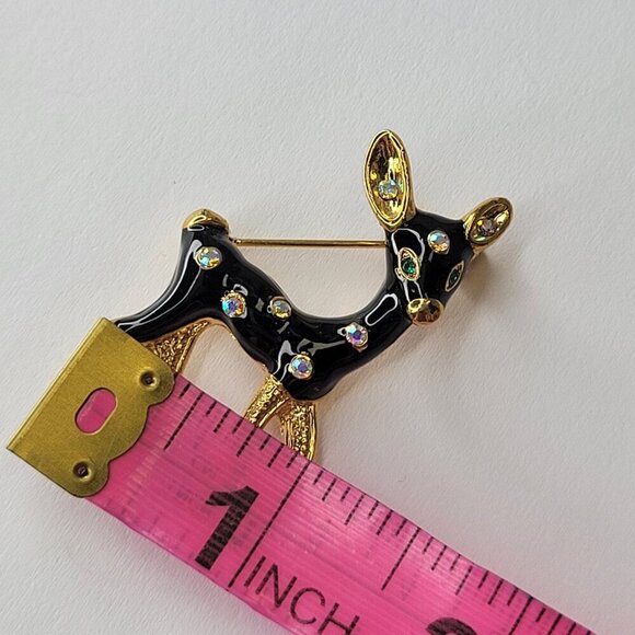 Deer Fawn Brooch Pin - Picture 5 of 9